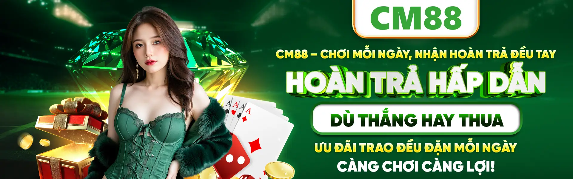 Banner dịch vụ di động và hỗ trợ CM88